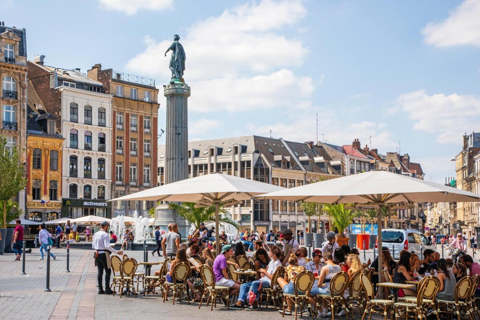Apartament In The Heart Of Old Lille: Rue De La Monnaie Zewnętrze zdjęcie